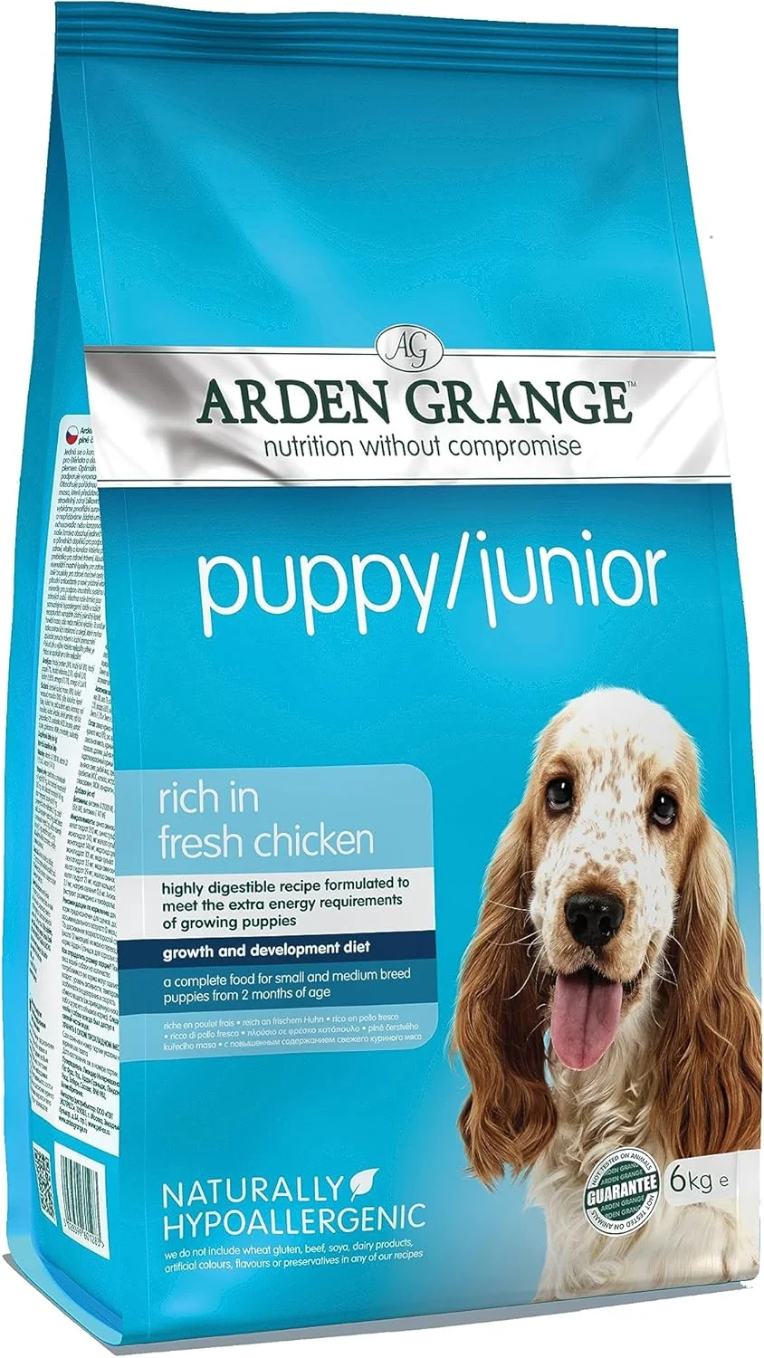 غذای خشک سگ نژاد کوچک و توله آردن گرنج - 6 کیلوگرم