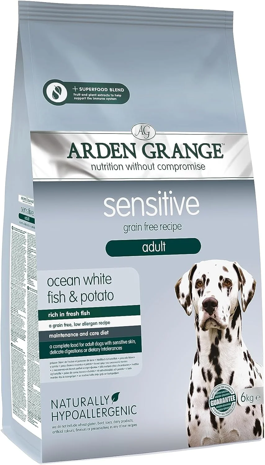 غذای خشک سگ بالغ حساس آردن گرانج - 6 کیلوگرم
