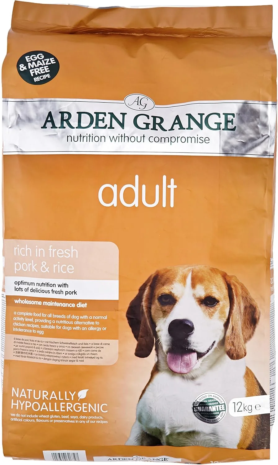 غذای خشک سگ بالغ با طعم گوشت خوک و برنج آردن گرنج - 12 کیلوگرم غذای خشک سگ بالغ با طعم گوشت خوک و برنج آردن گرنج - 12 کیلوگرم