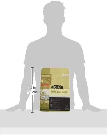 غذای خشک سگ با طعم اردک آزاد آکانا - 2 کیلوگرم