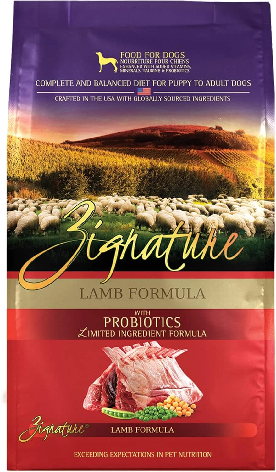 (12 کیلوگرم) - زیگنیچر - غذای خشک سگ با فرمول بره با مواد تشکیل دهنده محدود