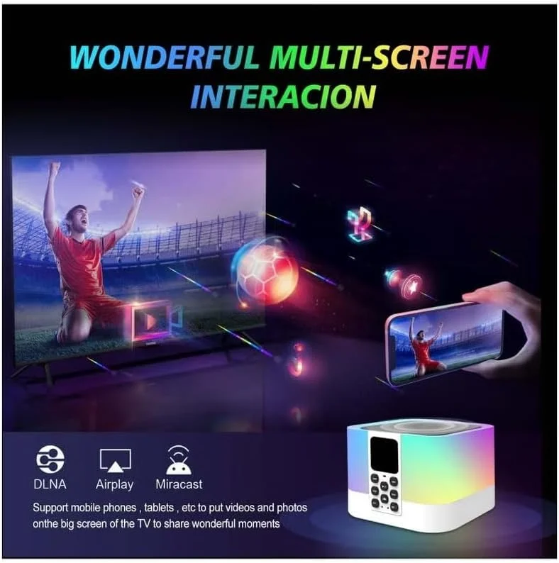 اندروید باکس Derovan MIX ATV با اندروید 13 - پخش کننده هوشمند 8K و 4K HDR، ریموت صوتی با دستیار گوگل، بلوتوث 5.0، وای فای دو بانده، 2 گیگابایت رم + 16 گیگابایت حافظه داخلی، دارای گواهینامه Android TV