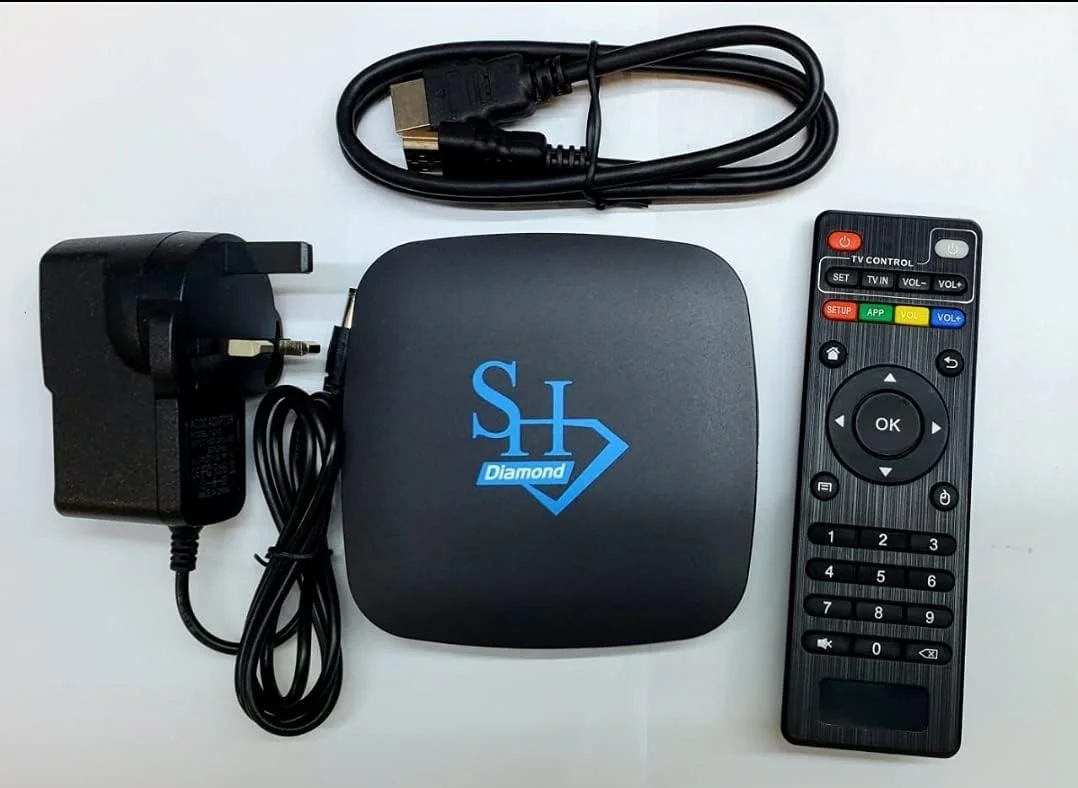 دستگاه تی وی باکس SH Diamond (8GB رم 128GB حافظه اندروید 11 5G)