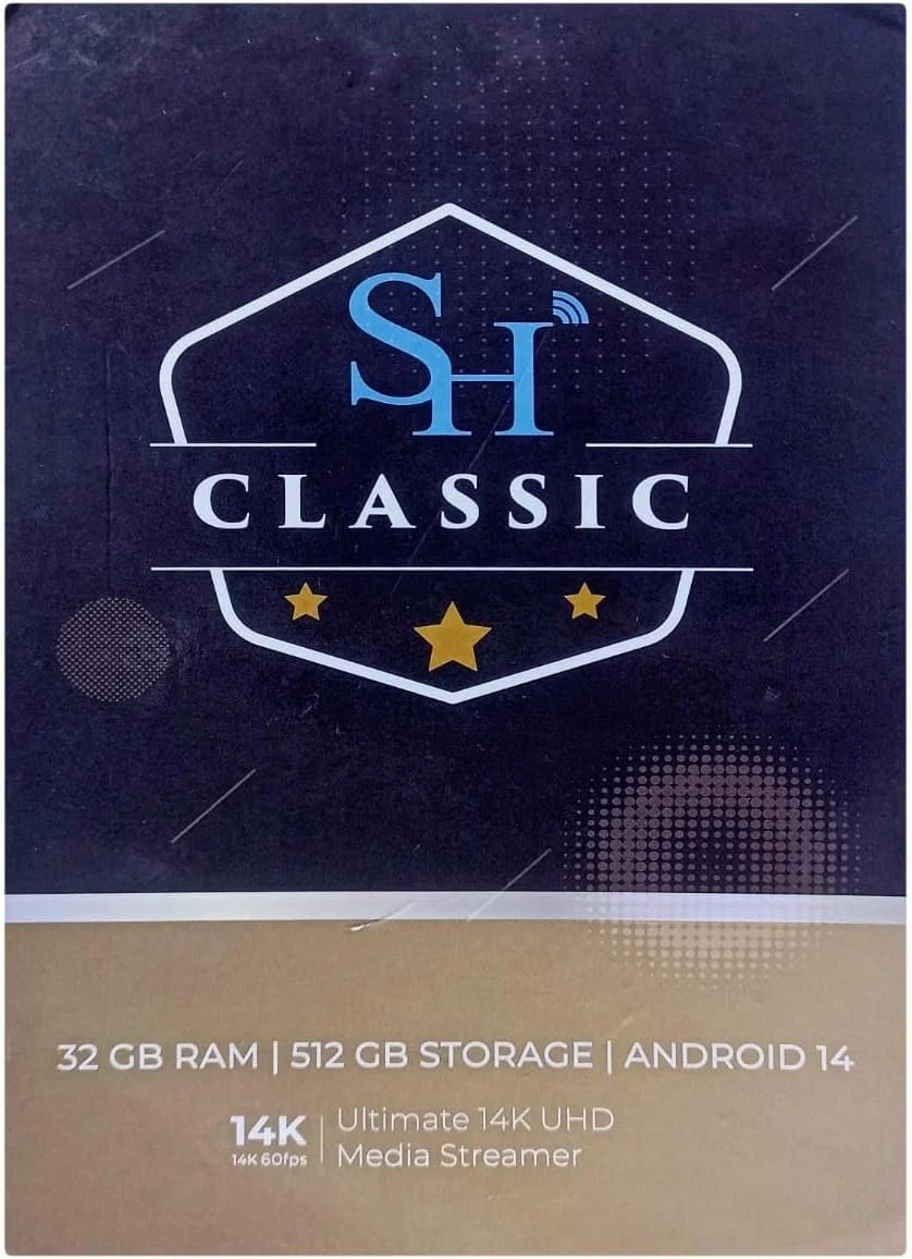 دستگاه اندروید تی وی باکس کلاسیک Sh مدل 14k UHD Ultra Midea | رم 32 گیگابایت | رام 512 گیگابایت