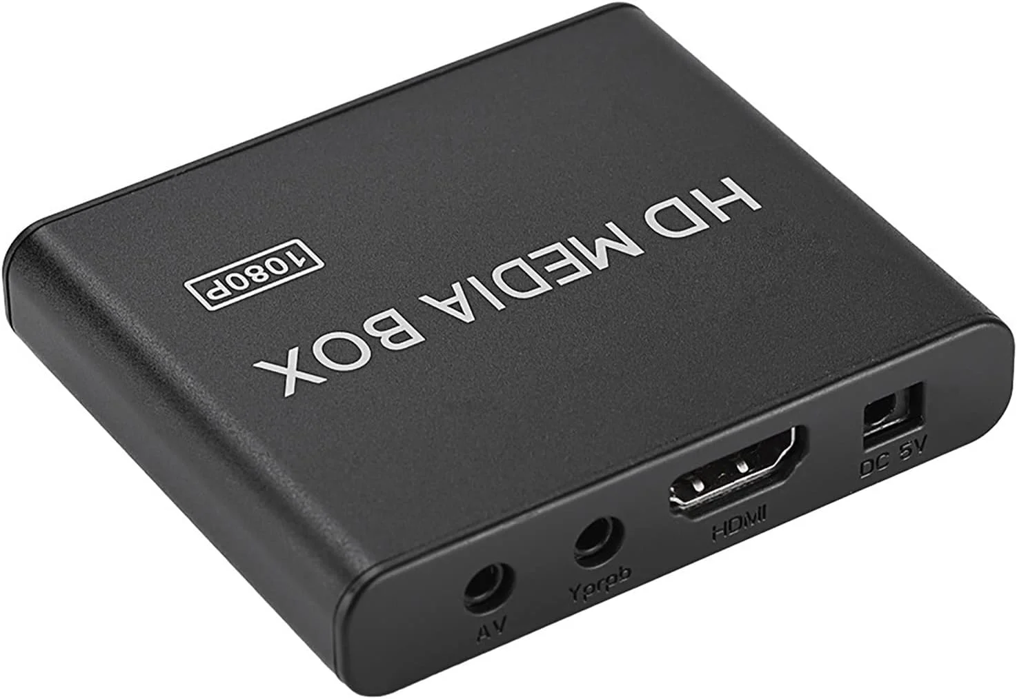 پخش کننده چند رسانه ای ویدئویی ciciglow، پخش کننده چند رسانه ای مینی باکس فول اچ دی، خواندن USB، هارد دیسک موبایل، پشتیبانی از کارت SD خروجی HDMI/YUV/AV پخش کننده چند رسانه ای با (دوشاخه EU)