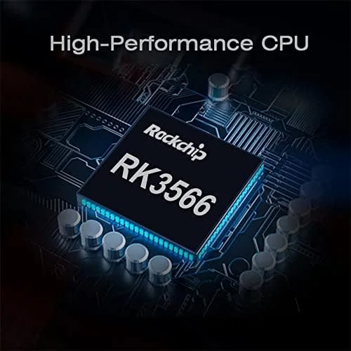 باکس تلویزیون اندروید 11.0 CHROX، مدل H96 MAX با 8 گیگابایت رم و 128 گیگابایت حافظه داخلی، پردازنده چهار هسته ای RK3566 64 بیتی، پشتیبانی از وای فای 6 دوگانه 2.4G/5.8G، اترنت، بلوتوث 5.0، پخش کننده خانگی هوشمند 8K HDR10 Ultra HD، مدل 8gb+128gb