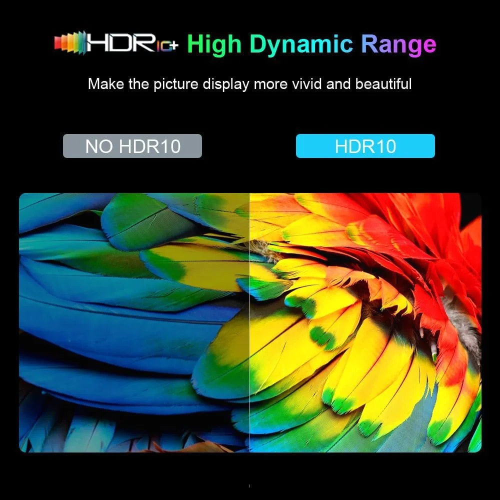 اندروید باکس تلویزیون CHROX نسخه 13.0، ست تاپ باکس 4 گیگابایت رم 64 گیگابایت رام، پردازنده چهار هسته ای Cortex-A53، وای فای 6، بلوتوث 5.0، HDMI 2.0، LAN اترنت، 3D 6K HD H.265، وای فای دوگانه، اندروید باکس هوشمند تلویزیون، 2GB+16gb