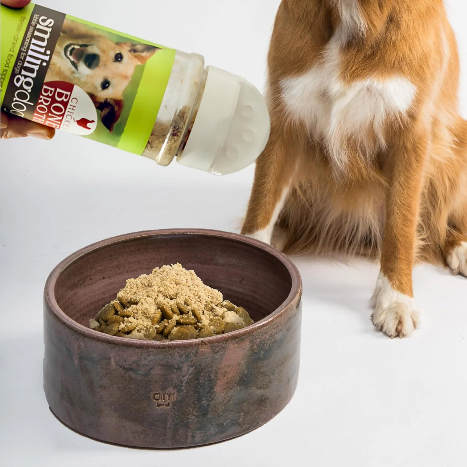 چاشنی غذای خشک سگ Herbsmith با طعم گوشت گاو خشک شده مناسب برای سگ های بد غذا