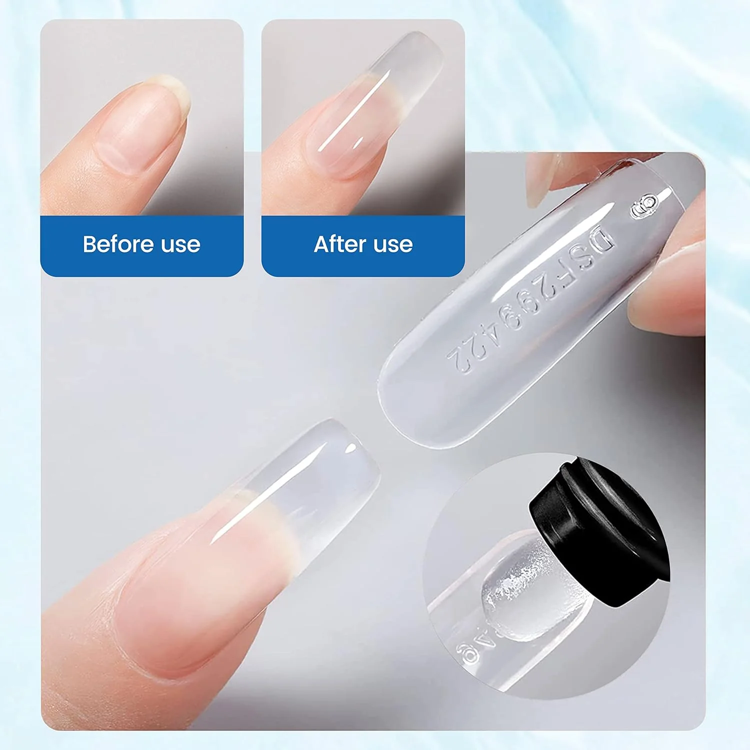 کیت ژل پلی ناخن شفاف SULLMAR 30ml، ژل سازنده ناخن، ژل پلی اکستنشن ناخن، طراحی هنر ناخن، رنگ های ژل پلی ناخن با برس ناخن، 40 عدد فرم دوگانه برای کیت ناخن برای خانه و DIY کیت ژل پلی ناخن شفاف SULLMAR 30ml، ژل سازنده ناخن، ژل پلی اکستنشن ناخن، طراحی هنر ناخن، رنگ های ژل پلی ناخن با برس ناخن، 40 عدد فرم دوگانه برای کیت ناخن برای خانه و DIY