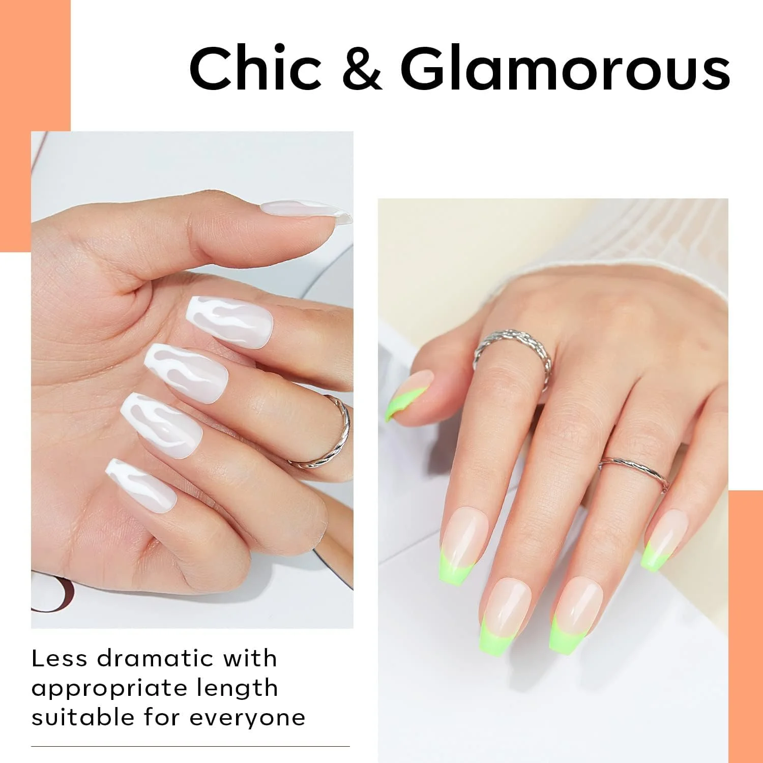 تیپ ناخن کوتاه کافین Modelones - 500 عدد تیپ ژلی ناخن مصنوعی پوشش کامل نیمه مات بدون سوهان کشی قوی تر مناسب برای مانیکور، اکستنشن، هنر و DIY سالن، 10 سایز تیپ ناخن کوتاه کافین Modelones - 500 عدد تیپ ژلی ناخن مصنوعی پوشش کامل نیمه مات بدون سوهان کشی قوی تر مناسب برای مانیکور، اکستنشن، هنر و DIY سالن، 10 سایز