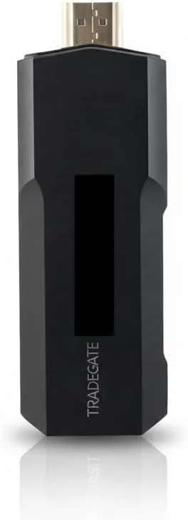 اندروید تی وی استیک 4K | پخش کننده رسانه هوشمند با وای فای دو بانده و بلوتوث 4.0 | رم 1 گیگابایتی حافظه 8 گیگابایتی | دستگاه HDMI با قابلیت اتصال آسان و کنترل از راه دور صوتی برای تلویزیون خانگی