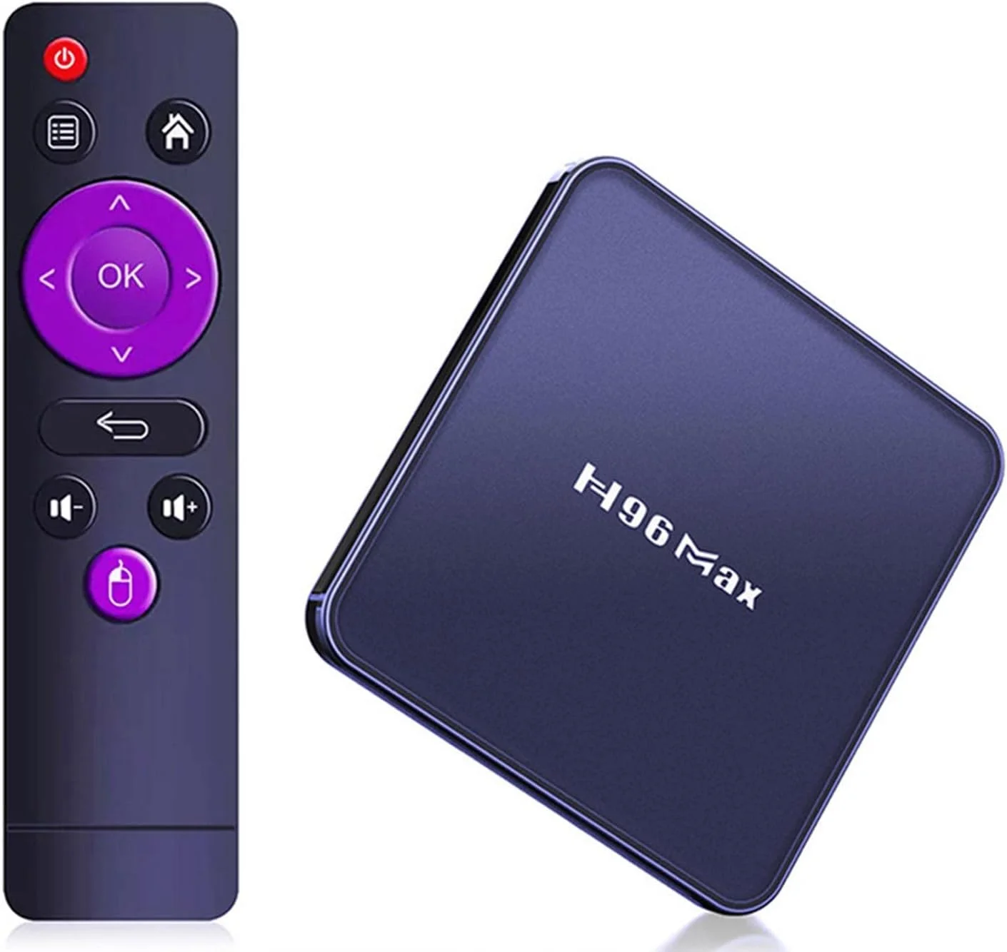 اندروید باکس 12.0 با 4 گیگابایت رم و 128 گیگابایت حافظه داخلی، پردازنده 4 هسته ای S905X4 64 بیتی Cortex-A55، پشتیبانی از خروجی 4K/1080P، بلوتوث 4.1، وای فای 5G، USB 3.0، ست تاپ باکس، 2 گیگابایت رم + 16 گیگابایت حافظه داخلی