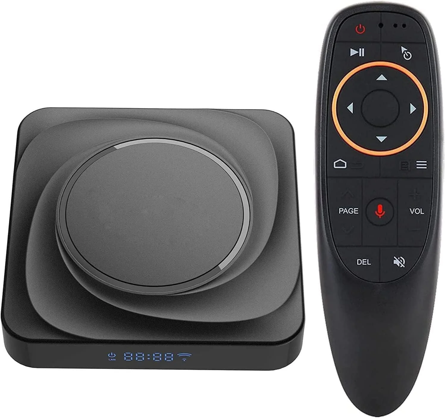 اندروید تی وی باکس 11.0، ست تاپ باکس 8 گیگابایت رم 128 گیگابایت رام RK3566 چهار هسته ای، دو باند وای فای 2.4/5 گیگاهرتز BT 5.0، HDMI 2.0 پشتیبانی از 8K 3D/H.265 اندروید باکس با کنترل از راه دور صوتی، 4 گیگابایت + 32 گیگابایت