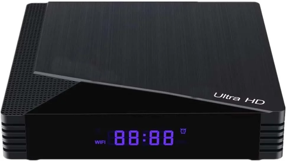 جعبه کامپیوتر هوشمند اندروید 12.1، 8 گیگابایت رم 128 گیگابایت رام، 8K Ultra HD، WiFi 6، بلوتوث 5.2 صدا