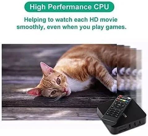 اندروید باکس 4K، پخش کننده رسانه هوشمند وای فای 5G، ست تاپ باکس HD با قابلیت استریم اینترنتی