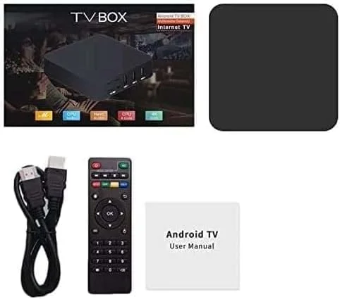 اندروید باکس 4K، پخش کننده رسانه هوشمند وای فای 5G، ست تاپ باکس HD با قابلیت استریم اینترنتی