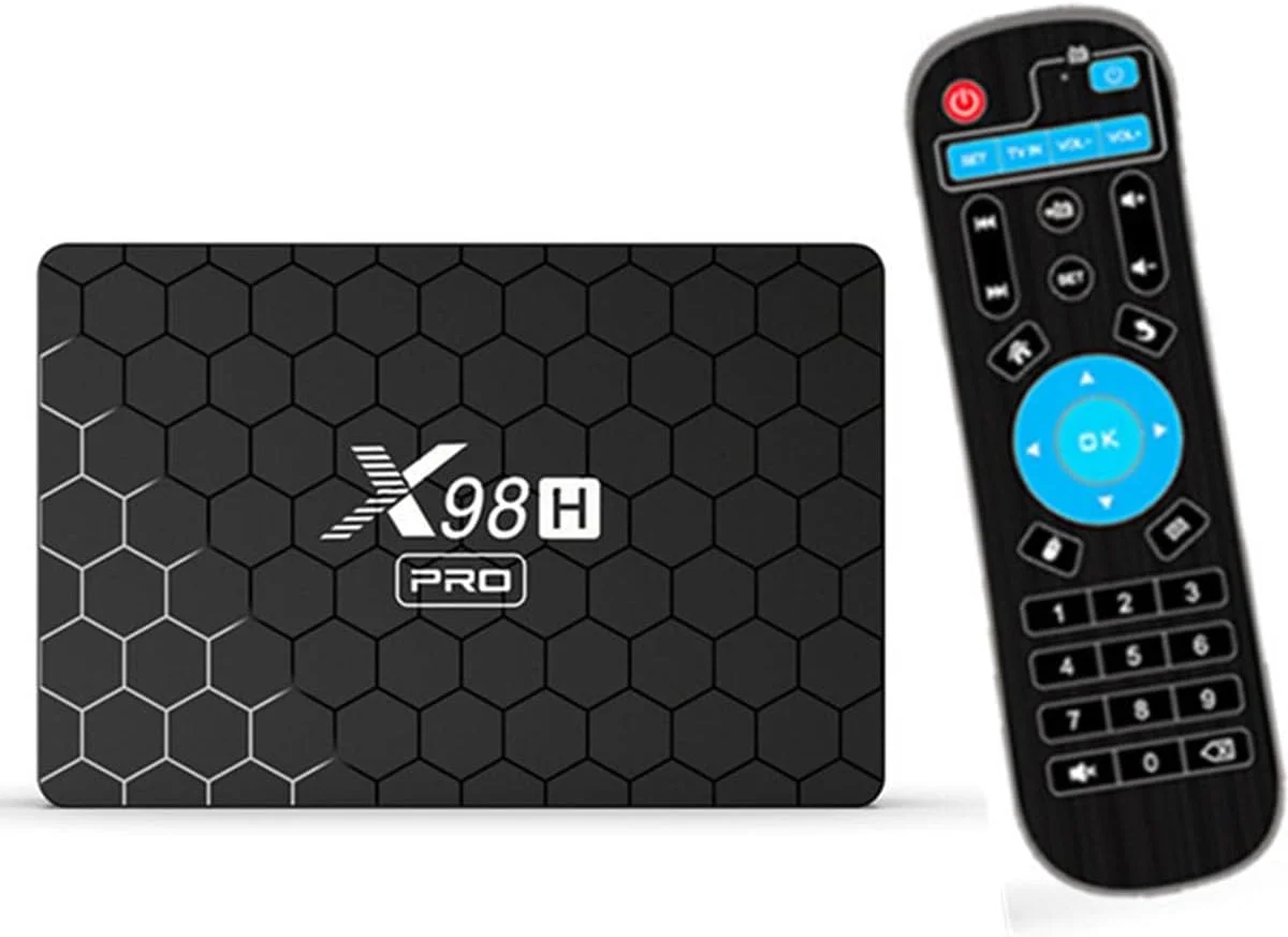 اندروید باکس 11.0، اسمارت تی وی باکس H618 CPU 4GB RAM 64GB ROM چهار هسته ای 64 بیتی، پشتیبانی از وای فای 2.4G/5G Ultra HD 4K H.265 / H.264 USB3.0 / USB2.0 / بلوتوث 4.0، ست تاپ باکس، 2gb+16gb