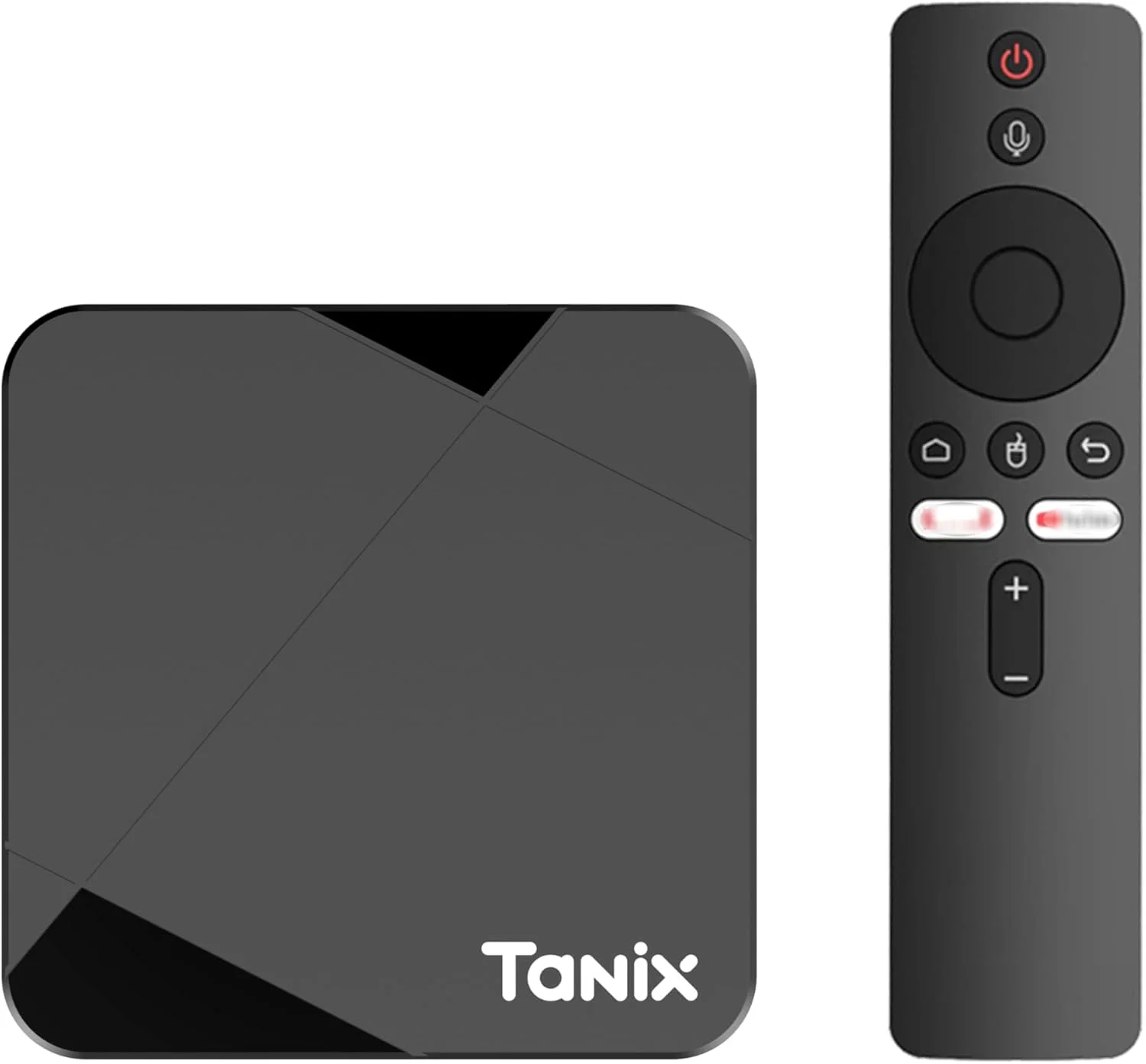 اندروید باکس Tanix TX5 Android 14.0، چهار هسته‌ای، رم 2 گیگابایت، حافظه داخلی 16 گیگابایت، وای فای دو بانده WiFi6، بلوتوث 5.0، کیفیت 4K 6k AV1 Ultra HD، کنترل صوتی، دو لانچر