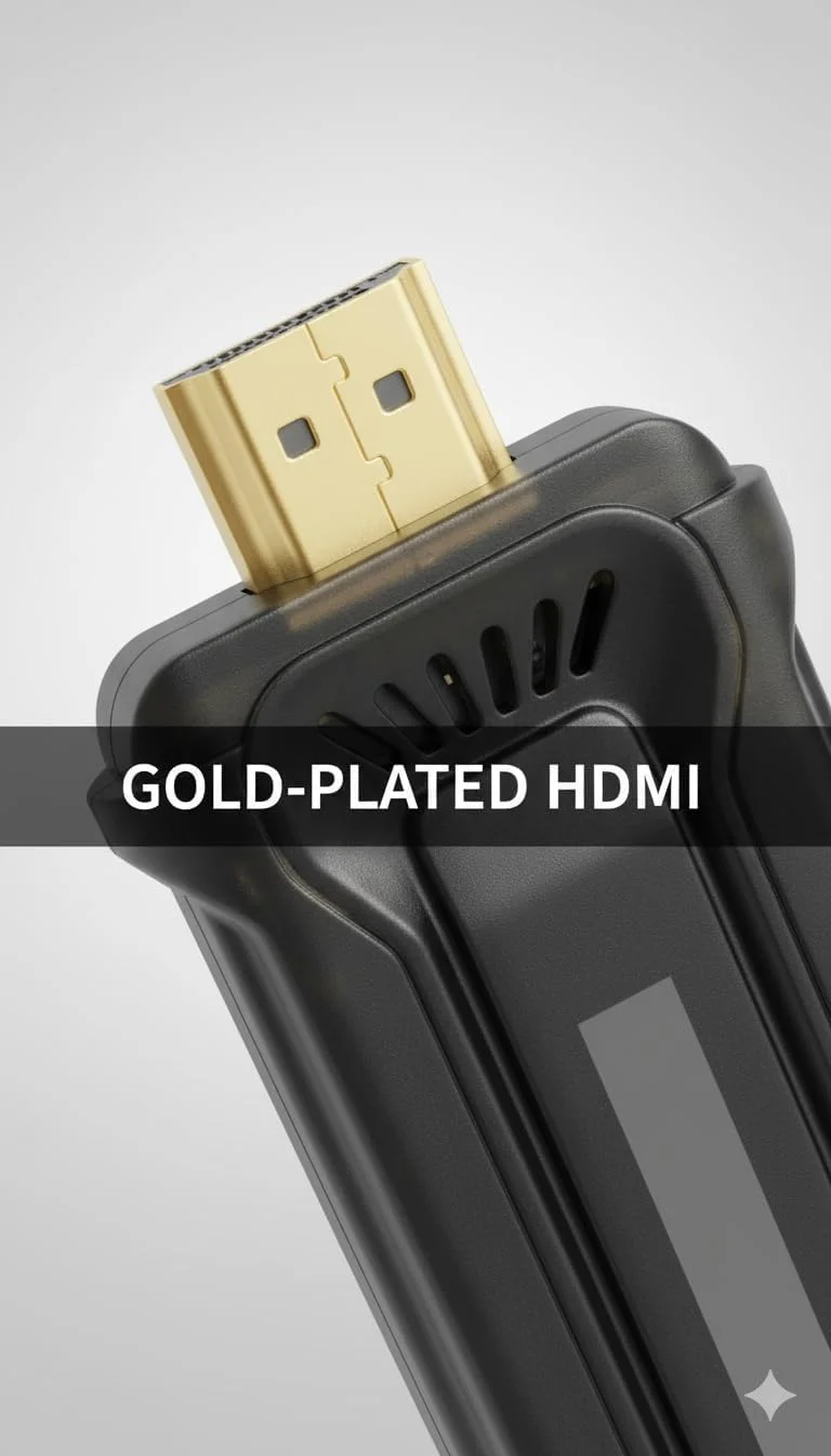 دستگاه پخش جریانی اندروید تی وی استیک 4K UHD تریدگیت – مدیا پلیر RK3228A، وای-فای دو بانده 2.4/5 گیگاهرتز، تی وی استیک هوشمند HDMI با قابلیت اتصال آسان برای پخش جریانی، اپلیکیشن ها و میرورینگ