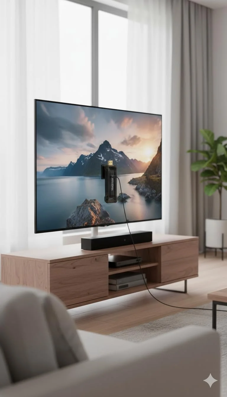 دستگاه پخش جریانی اندروید تی وی استیک 4K UHD تریدگیت – مدیا پلیر RK3228A، وای-فای دو بانده 2.4/5 گیگاهرتز، تی وی استیک هوشمند HDMI با قابلیت اتصال آسان برای پخش جریانی، اپلیکیشن ها و میرورینگ