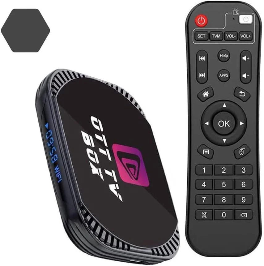 اندروید 11.0 رم 4 گیگابایت رام 64 گیگابایت MXIII Pro X4 Amlogic S905X4 64 بیتی چهار هسته ای با دو وای فای 2.4G/5.0G، BT 4.0/ 3D Ultra HD 8K/ H.265/ 1000M LAN/USB 3.0