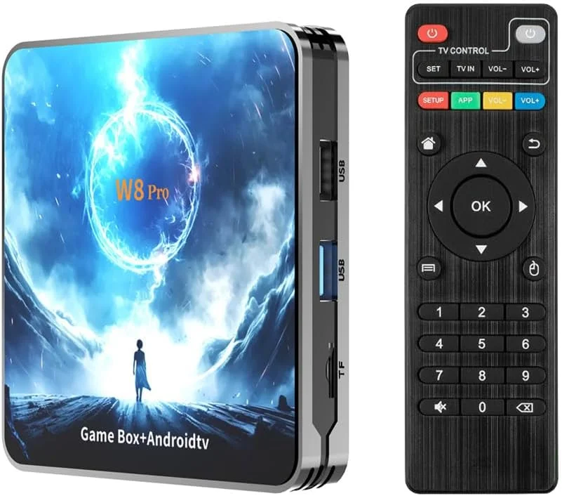 اندروید باکس تلویزیون W8 PRO | سیستم دوگانه | بیش از 30000 بازی | اندروید 14.0 اندروید باکس تلویزیون W8 PRO | سیستم دوگانه | بیش از 30000 بازی | اندروید 14.0