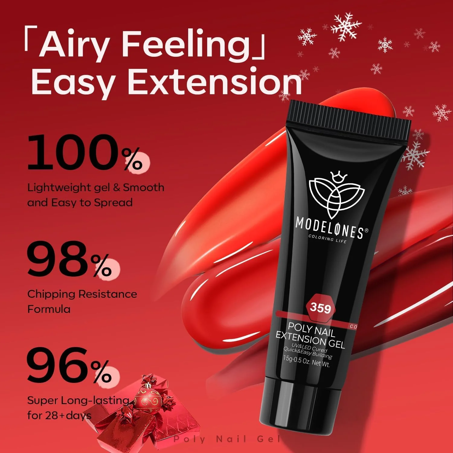 ست ژل پلی ناخن Modelones، مجموعه قرمز محبوب 6 رنگ، ژل اکستنشن پلی اکلیلی شرابی روشن بورگاندی، ژل سازنده قرمز خونی تیره برای هدیه هنر ناخن مانیکور DIY مبتدی ست ژل پلی ناخن Modelones، مجموعه قرمز محبوب 6 رنگ، ژل اکستنشن پلی اکلیلی شرابی روشن بورگاندی، ژل سازنده قرمز خونی تیره برای هدیه هنر ناخن مانیکور DIY مبتدی