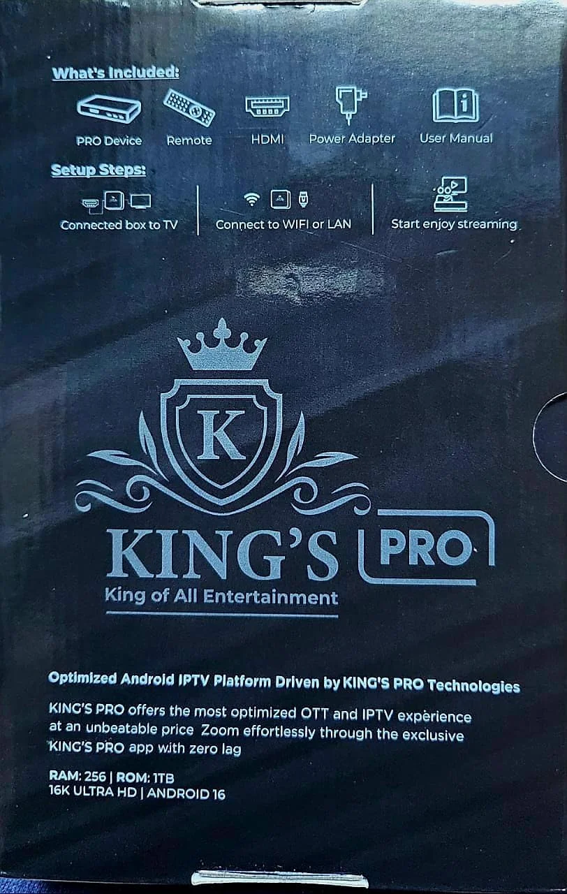 اندروید باکس تلویزیون نسخه ویژه به همراه اشتراک رایگان