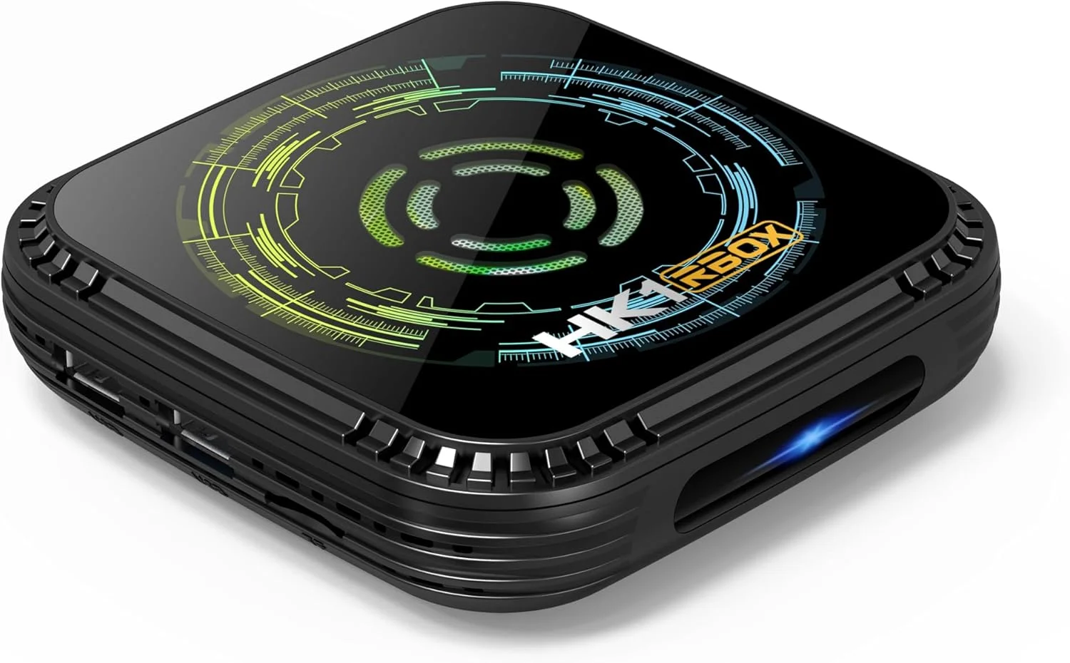 اندروید باکس 14.0 وای فای 6.0 تی وی باکس HK1 Box H8X H728 با 4 گیگابایت رم 64 گیگابایت رام دوگانه وای فای 2.4G/5.8G، BT 5.0 LAN 1000M / H.265/ BT/ USB3.0 اندروید باکس