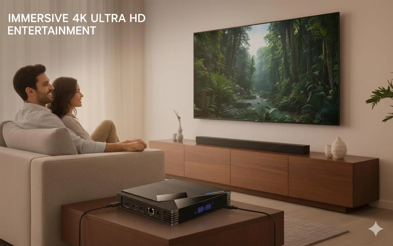 اندروید باکس TRADEGATE Pro Ultra HD - پخش کننده رسانه 4K با کنترل از راه دور، وای فای دو بانده و دستگاه استریم HDMI برای تلویزیون هوشمند، برنامه های اندروید و Screen Mirroring اندروید باکس TRADEGATE Pro Ultra HD - پخش کننده رسانه 4K با کنترل از راه دور، وای فای دو بانده و دستگاه استریم HDMI برای تلویزیون هوشمند، برنامه های اندروید و Screen Mirroring