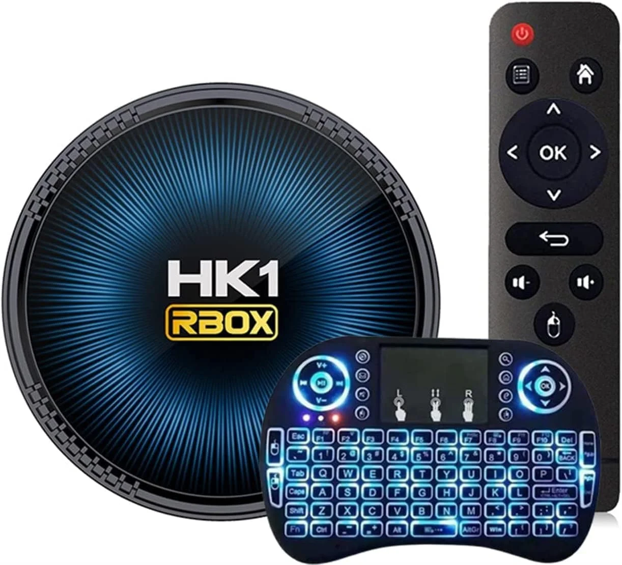 اندروید باکس 11.0، رم 4 گیگابایت، رام 64 گیگابایت، Amlogic S905X2 چهار هسته ای 64 بیتی، LAN 1000M، وای فای دوگانه 2.4G/5G، 6K/AV1/3D/USB 3.0/BT 4.2 ست تاپ باکس، 4gb+64gb