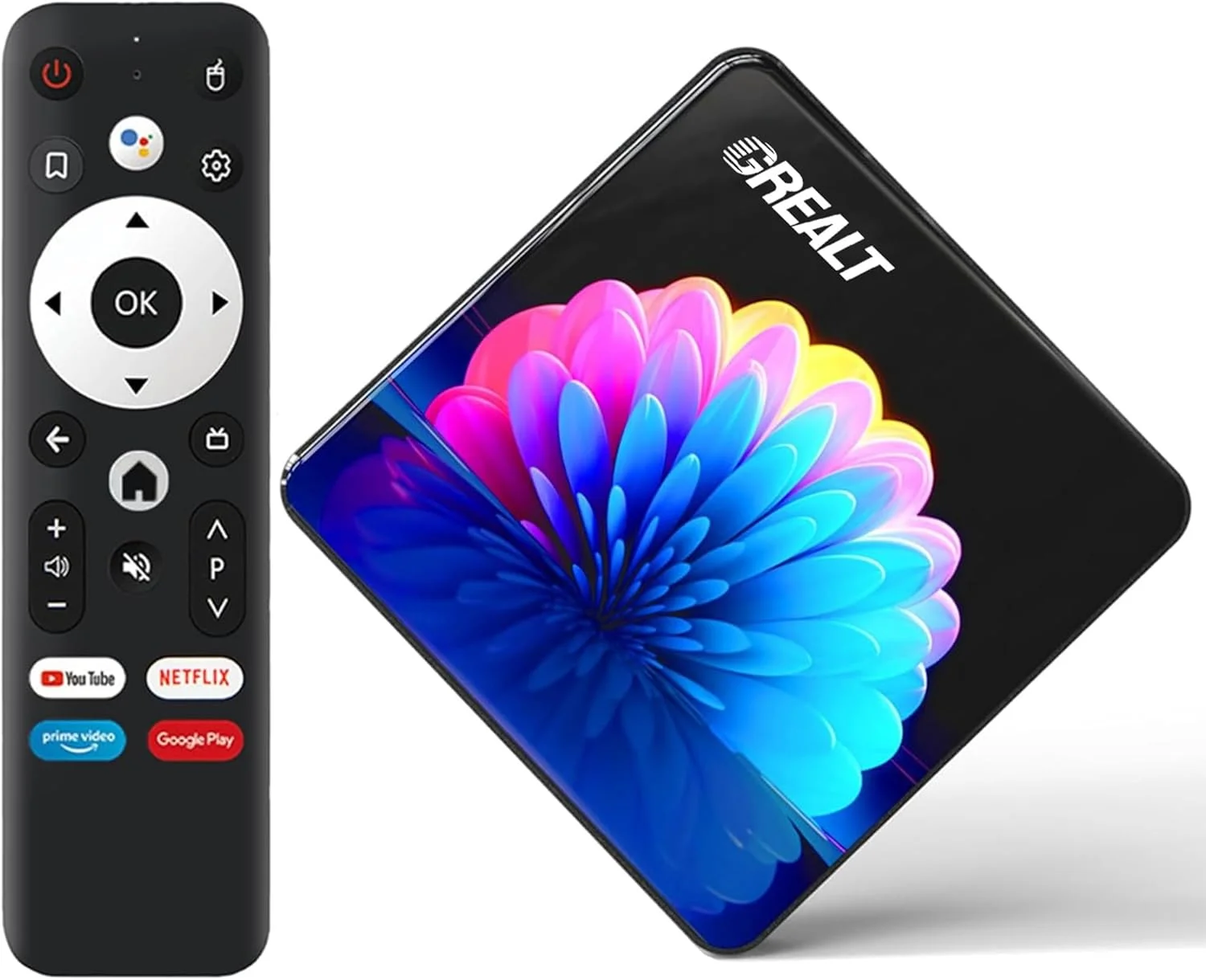 اندروید تی وی باکس، اندروید باکس 2025 نسخه 13.0 با 2 گیگابایت رم و 16 گیگابایت حافظه داخلی، چهار هسته ای 64 بیتی، پشتیبانی از وای فای دو بانده 2.4G/5G WIFI6، کیفیت 4K Ultra HD، بلوتوث 4.0، جعبه هوشمند USB 2.0