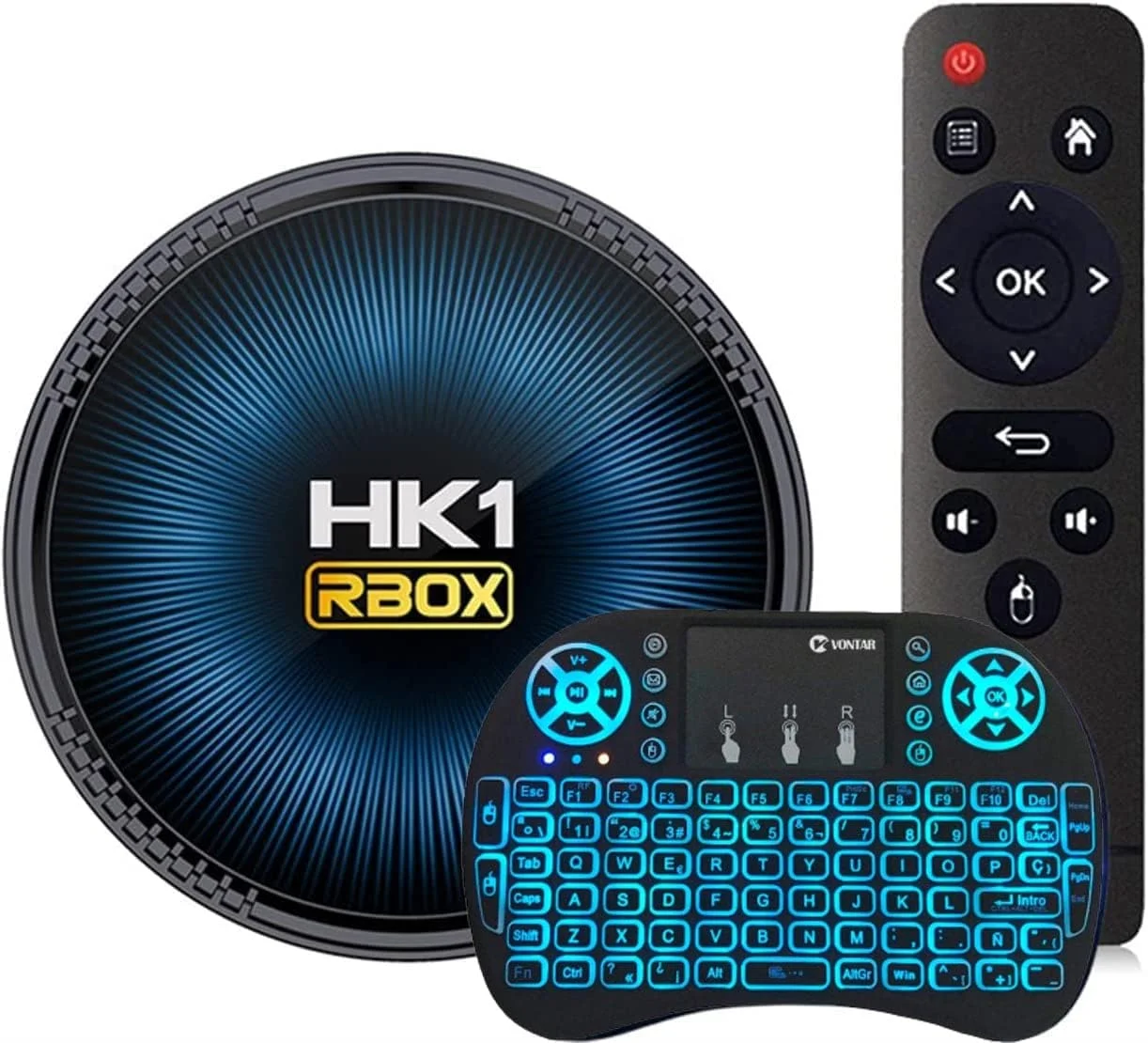 اندروید تی وی باکس 11.0، رم 4 گیگابایتی رام 64 گیگابایتی Amlogic S905W2، پشتیبانی از اندروید باکس 4K بلوتوث 5.0 وای فای 2.4G/5G USB 2.0، تی وی باکس هوشمند، به همراه مینی کیبورد بی سیم، 4 گیگابایت + 64 گیگابایت