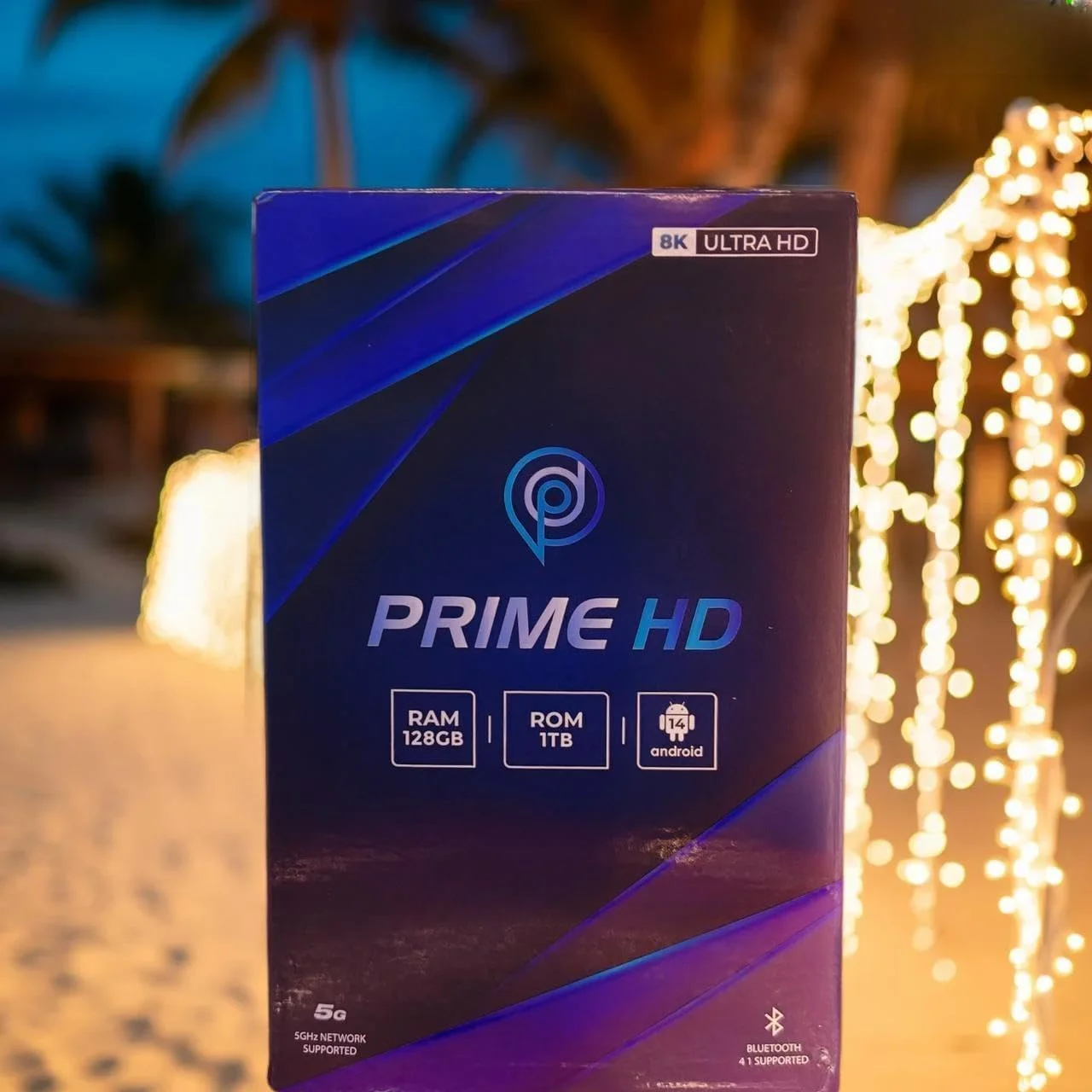 اندروید باکس 5G Pro با اندروید 14، رم 128 گیگابایت، حافظه داخلی 1 ترابایت، کیفیت 4K، HDMI و Wi-Fi