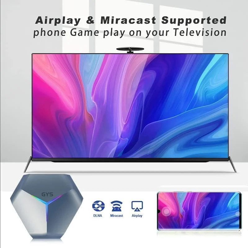 اندروید باکس 11.0، 4 گیگابایت رم + 128 گیگابایت رام Amlogics905x4 چهار هسته ای 64 بیتی ARM با وای فای 2.4G اترنت 100/1000M، پشتیبانی از H.265/3D/8K Ultra HD/BT 5.0/HDMI 2.0 اندروید باکس هوشمند، 4 گیگابایت + 64 گیگابایت اندروید باکس 11.0، 4 گیگابایت رم + 128 گیگابایت رام Amlogics905x4 چهار هسته ای 64 بیتی ARM با وای فای 2.4G اترنت 100/1000M، پشتیبانی از H.265/3D/8K Ultra HD/BT 5.0/HDMI 2.0 اندروید باکس هوشمند، 4 گیگابایت + 64 گیگابایت