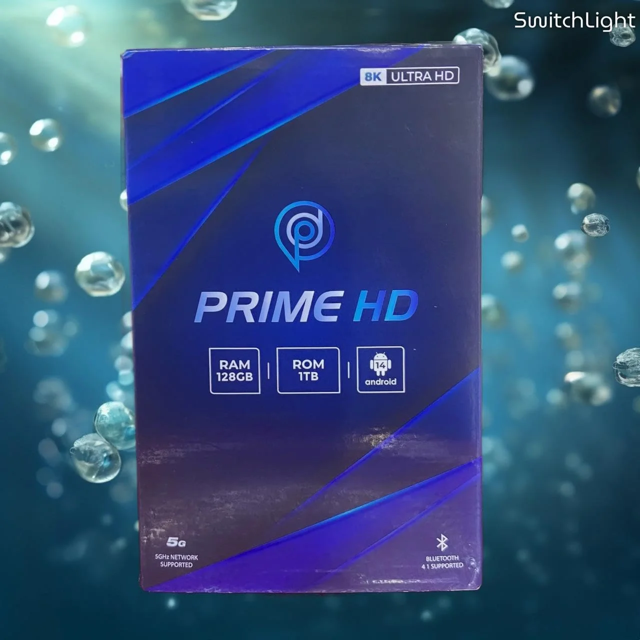 اندروید باکس 5G Pro با اندروید 14، رم 128 گیگابایت، حافظه داخلی 1 ترابایت، کیفیت 4K، HDMI و Wi-Fi