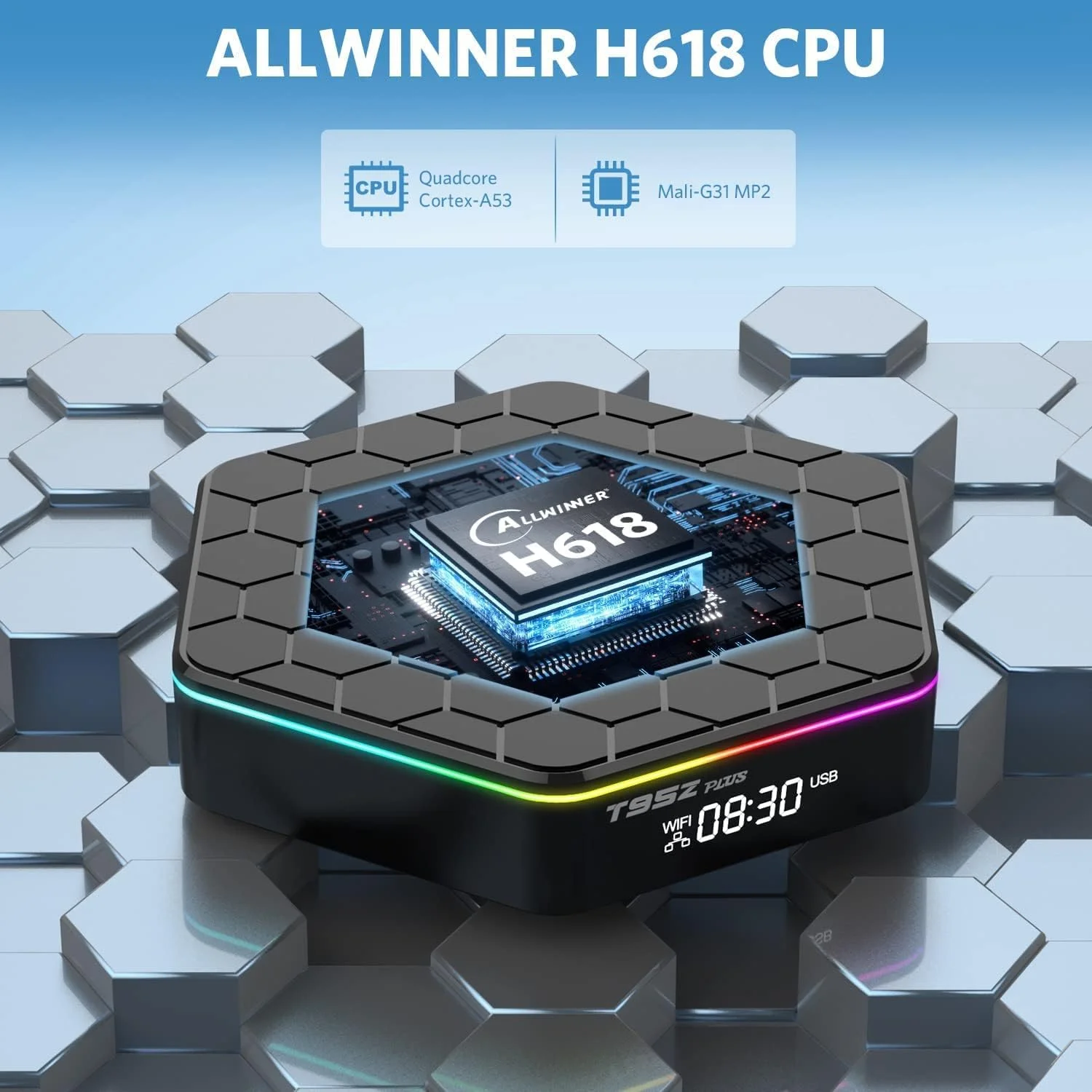 اندروید 12.0 تی وی باکس، ست تاپ باکس 4 گیگابایت رم 6 گیگابایت رام Allwinner H618 چهار هسته ای 64 بیتی پشتیبانی از HD 6K/ 3D/ H.265 اترنت 2.4/5G دوگانه وای فای BT 5.0 با مینی کیبورد بی سیم، 4gb+32gb اندروید 12.0 تی وی باکس، ست تاپ باکس 4 گیگابایت رم 6 گیگابایت رام Allwinner H618 چهار هسته ای 64 بیتی پشتیبانی از HD 6K/ 3D/ H.265 اترنت 2.4/5G دوگانه وای فای BT 5.0 با مینی کیبورد بی سیم، 4gb+32gb