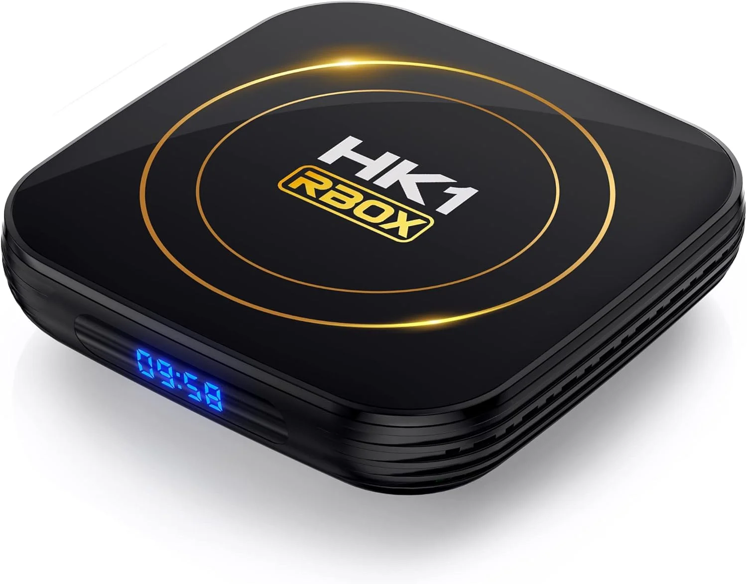 اندروید تی وی باکس AMITVA 12.0، HK1 RBOX H8S اسمارت تی وی باکس 4GB 64GB پردازنده Allwinnerh618 پشتیبانی از وای فای 6 2.4G/5.8G اترنت LAN 1000M، H618 BT 5.0 ویدیوی 3D/6K تاپ ست تی وی باکس، 4GB+64GB