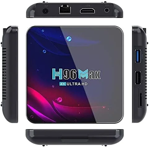 اندروید تی وی باکس 11.0، رم 4 گیگابایت رام 64 گیگابایت اندروید تی وی باکس RK3318، دوال وای فای 2.4G/5G اترنت 1000M LAN بلوتوث 4.2 با 4K/3D/USB 3.0 با مینی کیبورد وایرلس، 4gb+64gb