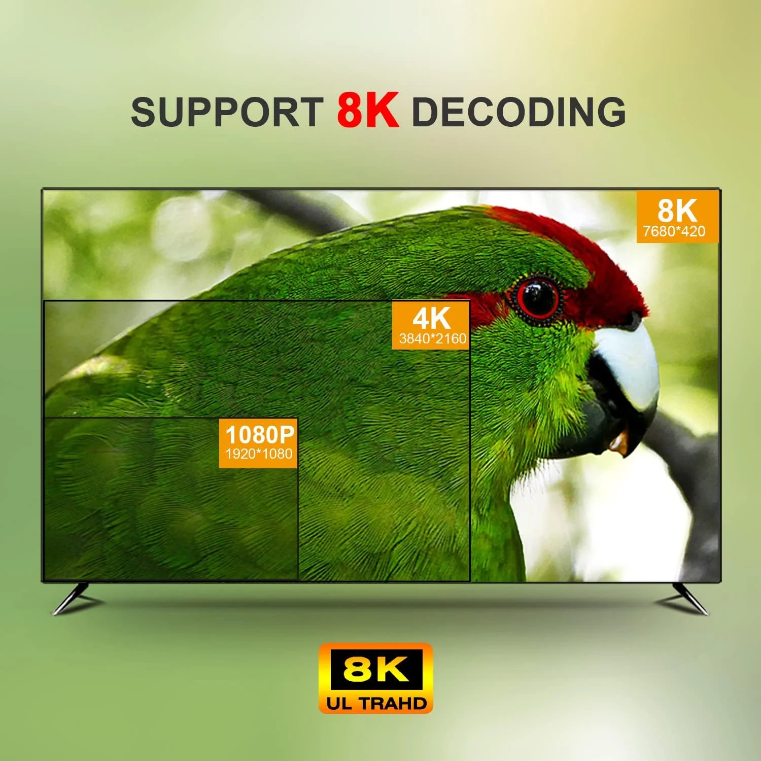 اندروید باکس AMITVA مدل Android 11.0، با ۴ گیگابایت رم/۶۴ گیگابایت رام، پشتیبانی از وای فای دوگانه 2.4G/5Ghz، بلوتوث، کیفیت 8K/4K Ultra HD/ 3D/ H.265، ست تاپ باکس، 4GB+64gb