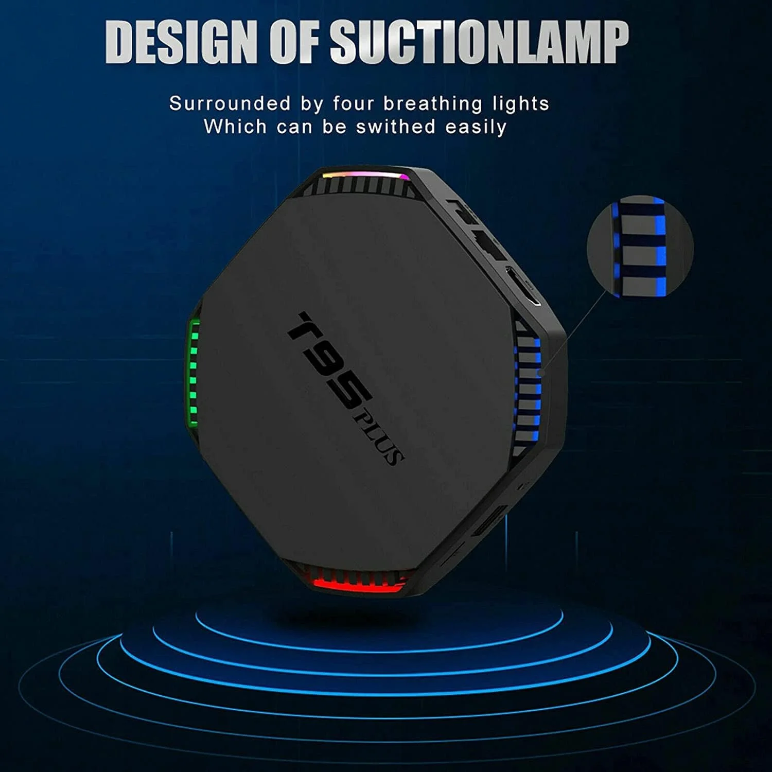 اندروید باکس 11.0 با 8 گیگابایت رم و 64 گیگابایت حافظه داخلی، اندروید باکس هوشمند RK3566 چهار هسته ای 8K/1000M LAN/1080P/USB 3.0/H.265/WIFI 2.4G/5G BT 4.1، مدیا پلیر، 8 گیگابایت + 64 گیگابایت