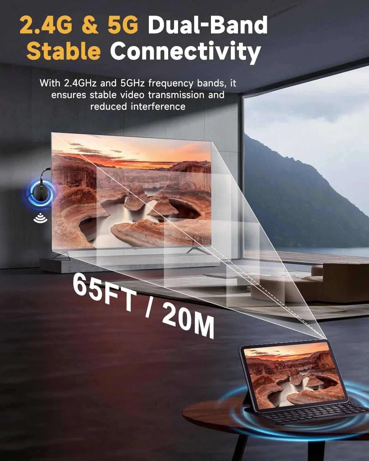 دانگل HDMI وایرلس AIMIBO دانگل HDMI وایرلس AIMIBO