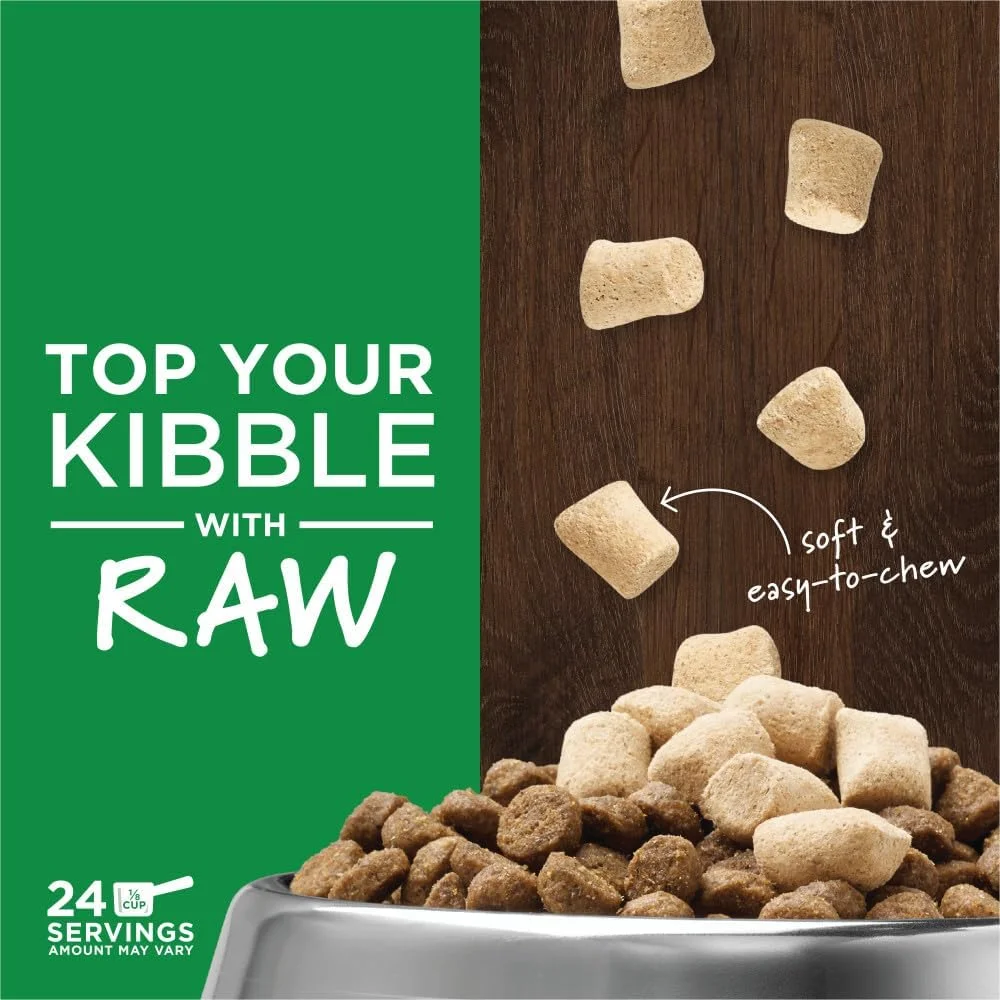 افزودنی غذای سگ خام خشک شده اینستینکت Raw Boost Mixers، افزودنی غذای سگ خشک شده بدون غلات، 5.5 اونس (بسته 1 عددی)