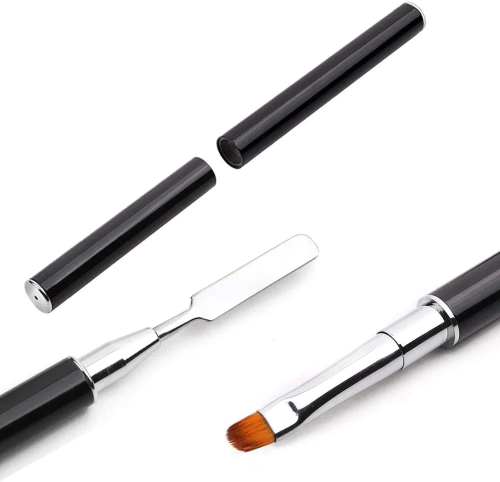 ابزار برس و پیکر پلی ژل LIFFLY برای پلی ژل UV (مشکی)