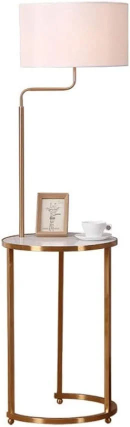 چراغ ایستاده Shhdd به سبک آمریکایی، چراغ کف مدرن و مینیمالیستی برای اتاق نشیمن، چراغ خواب اتاق خواب، چراغ رومیزی مرمر خلاقانه برای مطالعه