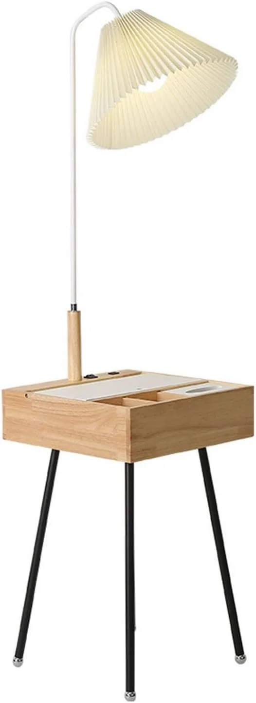 چراغ ایستاده مصباح قائم با میز، میز کناری متصل، پاتختی باریک با کشو برای اتاق نشیمن، اتاق خواب مصباح قراءة عصري (سفید) چراغ ایستاده مصباح قائم با میز، میز کناری متصل، پاتختی باریک با کشو برای اتاق نشیمن، اتاق خواب مصباح قراءة عصري (سفید)