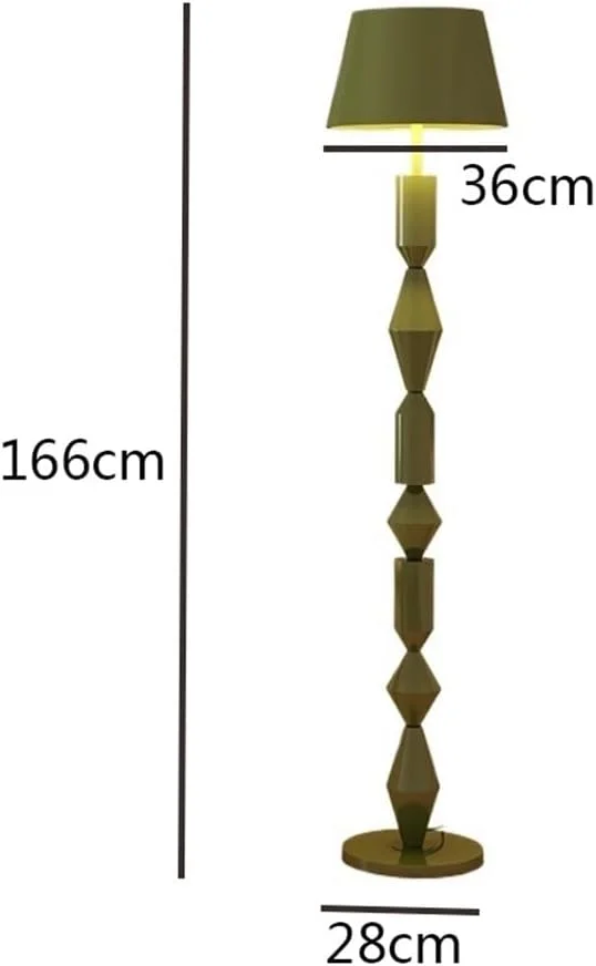 چراغ ایستاده سبز مصباح قائم برای اتاق نشیمن کنار مبل، اتاق مطالعه، دفتر کار، اتاق خواب، چراغ عمودی با کلاهک آهنی، چراغ مطالعه مدرن چراغ ایستاده سبز مصباح قائم برای اتاق نشیمن کنار مبل، اتاق مطالعه، دفتر کار، اتاق خواب، چراغ عمودی با کلاهک آهنی، چراغ مطالعه مدرن