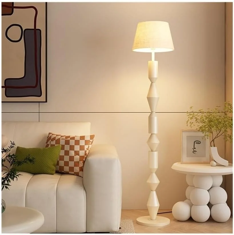 چراغ ایستاده کنار سالنی سفید مصباح قائم، مناسب اتاق نشیمن، کنار مبل، اتاق مطالعه، دفتر کار، اتاق خواب، عمودی با کلاهک آباژور، چراغ مطالعه مدرن چراغ ایستاده کنار سالنی سفید مصباح قائم، مناسب اتاق نشیمن، کنار مبل، اتاق مطالعه، دفتر کار، اتاق خواب، عمودی با کلاهک آباژور، چراغ مطالعه مدرن