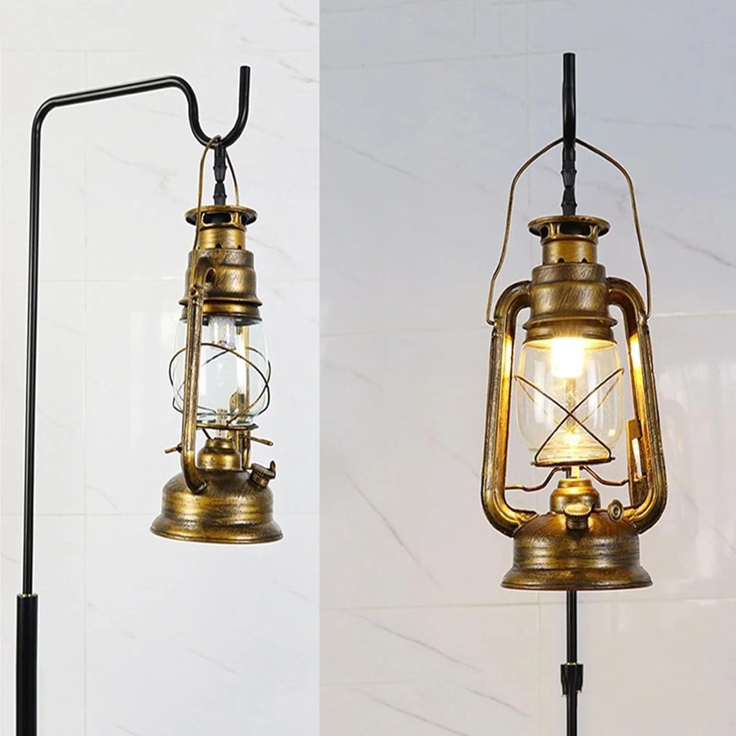 مصباح ایستاده روستیک قائم با سینی، دارای کنترل از راه دور، مناسب برای اتاق نشیمن و دکوراسیون مدرن، چراغ مطالعه مدرن مصباح ایستاده روستیک قائم با سینی، دارای کنترل از راه دور، مناسب برای اتاق نشیمن و دکوراسیون مدرن، چراغ مطالعه مدرن