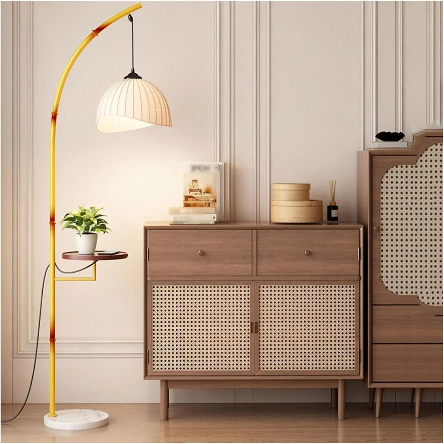 چراغ ایستاده مدرن و خلاقانه مصباح قائم با پورت های شارژ USB و قابلیت تنظیم نور برای اتاق خواب، نشیمن، دفتر کار مصباح قراءة عصري چراغ ایستاده مدرن و خلاقانه مصباح قائم با پورت های شارژ USB و قابلیت تنظیم نور برای اتاق خواب، نشیمن، دفتر کار مصباح قراءة عصري